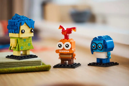 Lego - Brickheadz 40749 Disney - Inside Out 2 (Gioia, Tristezza e Ansia)