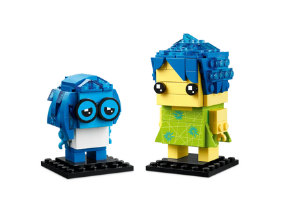 Lego - Brickheadz 40749 Disney - Inside Out 2 (Gioia, Tristezza e Ansia)