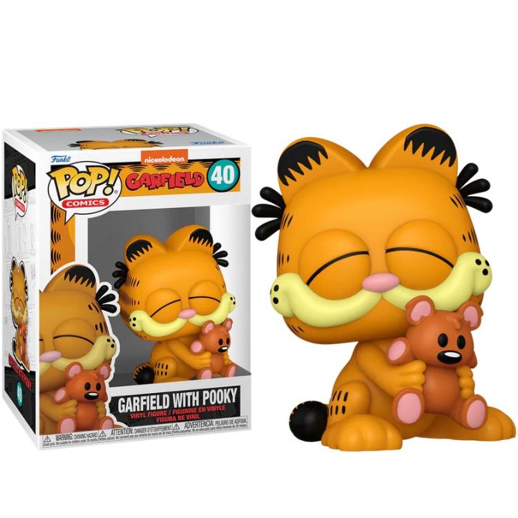 Funko Pop! Comics Garfield – (40) Garfield mit Pooky Vinyl Figur 9cm Sammlung