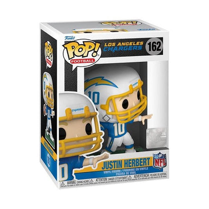 Funko Pop NFL Chargers 162 Justin Herbert Football Vinyl USA Figur Neu