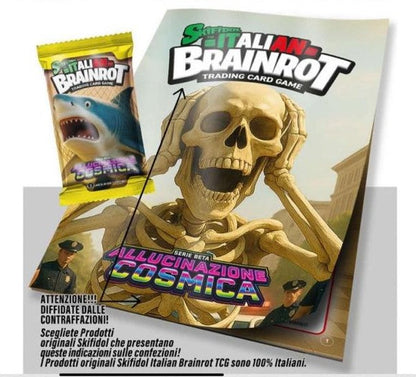 Album-Sammelmappe Skifidol Brainrot Kosmische Halluzination TCG Ita Neu