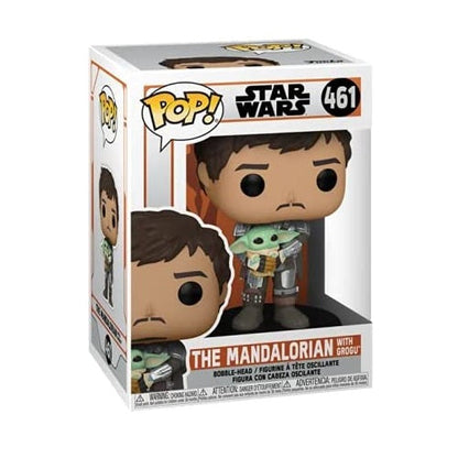 Funko Pop Star Wars – The Mandalorian mit Grogu (461) Vinyl-Actionfigur