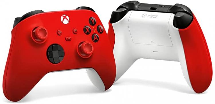 Controller Microsoft Xbox Serie X/S Pulse Red Pad Wireless One Rosso
