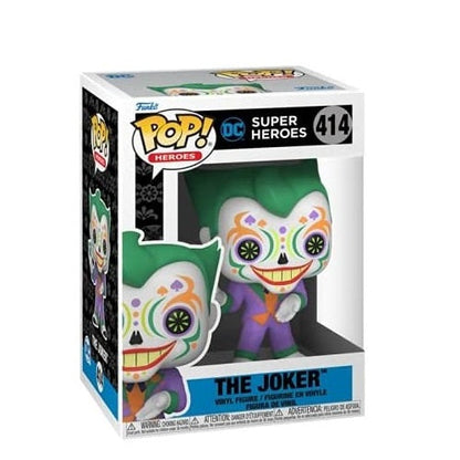 Funko Pop DC Super Heroes 414 Joker Vinyl-Actionfigur Sammelstatue
