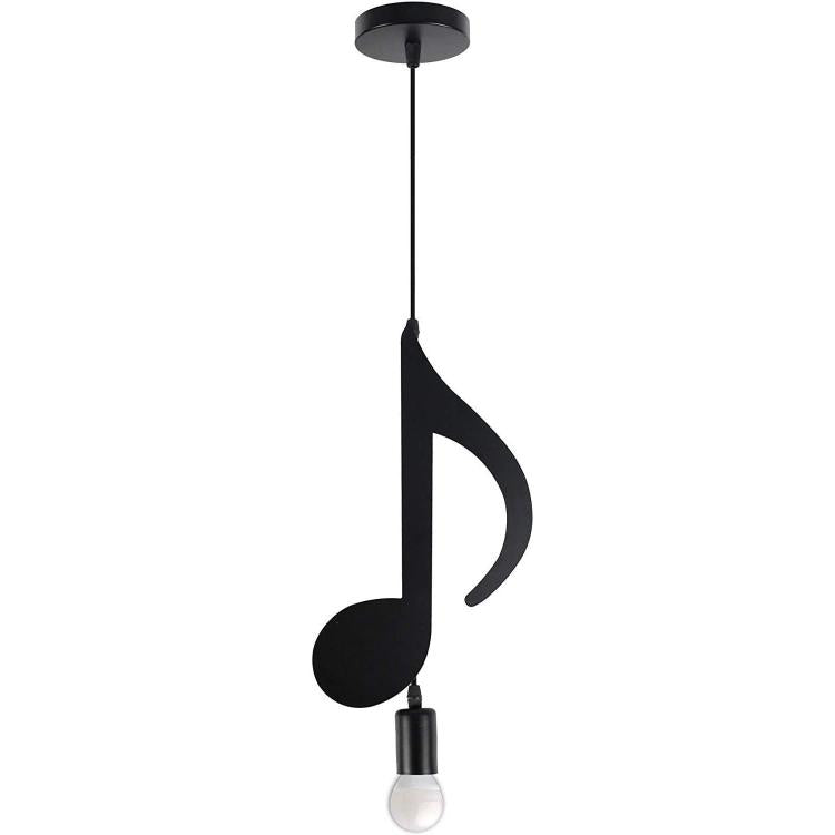 Hängeleuchte Fassung Schwarz Led 2 Noten Modern E27 B01N3