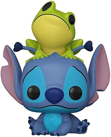Funko Pop! Disney – Lilo & Stitch (986) – Stitch mit Frosch Special Edition 9cm