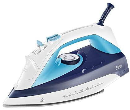 BEKO BÜGELEISEN SIM7124B STEAMXTRA PRO SYSTEM 2400W WEISS/BLAU REISE