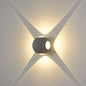 Universum Applikationsleuchte LED Wand Außen und Innen Kugellampe Warmgrau 3000K
