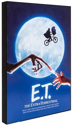 Fizz E.T. der Außerirdische LED Poster Lampe, Sammel-Nachtlicht