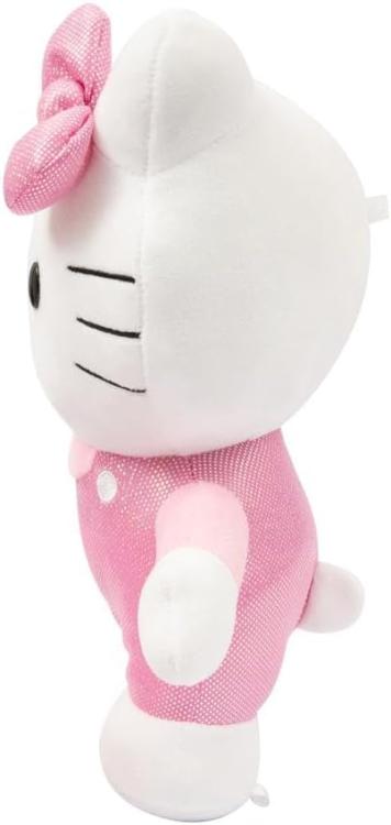 Hello Kitty Plüschtier, Satinkleid Rosa, 30 cm, weiches Kuscheltier, Kollektion Plh1075