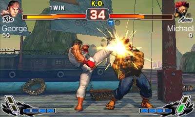 Super Street Fighter 4 Iv: 3D Edition Nintendo 3Ds Videospiel Italienisch Neu