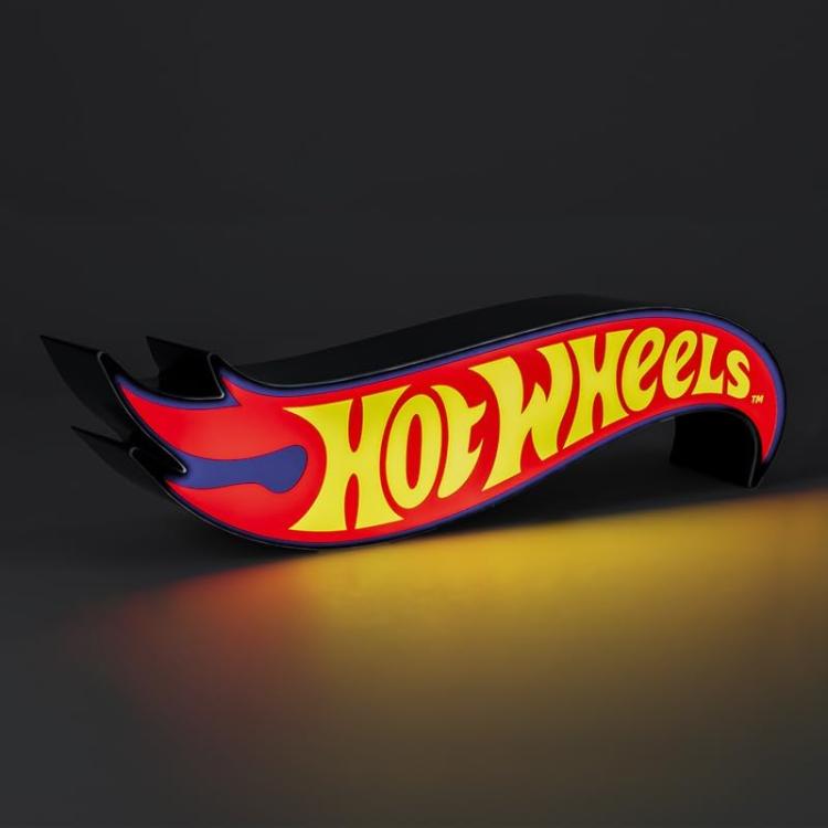 Paladone Hot Wheels Logo Light Tischlampe Wandleuchte Autos Machine