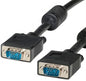VGA Cable 5 Metres Male/Male RoHS Black Connector Adapter Black