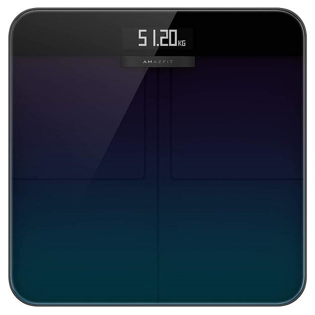 AMAZFIT SMART SCALE AURORA BLUE INTELLIGENTE BLUETOOTH-KÖRPERANALYSEWAAGE
