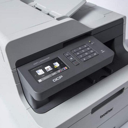 BROTHER STAMPANTE MULTIFUNZIONE LED COLORI WIFI LAN USB DCP-L3550CDW COMPUTER PC