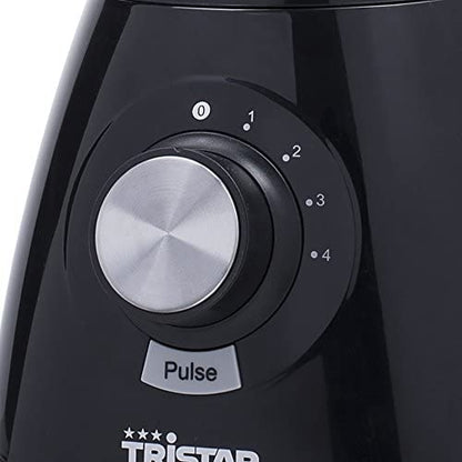 Tristar Standmixer BL-4450 Eiscrusher Glaskrug 1,5 Liter Schwarz