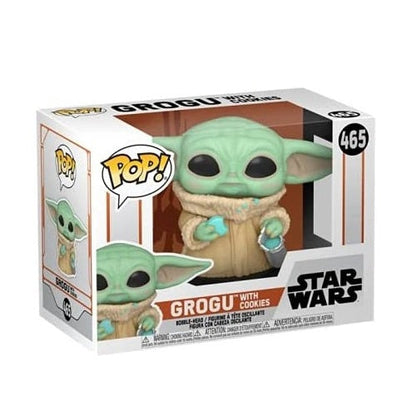 Funko Pop ! Star Wars Mandalorian - (465) Grogu With Cookies Vinyl Figure 9cm