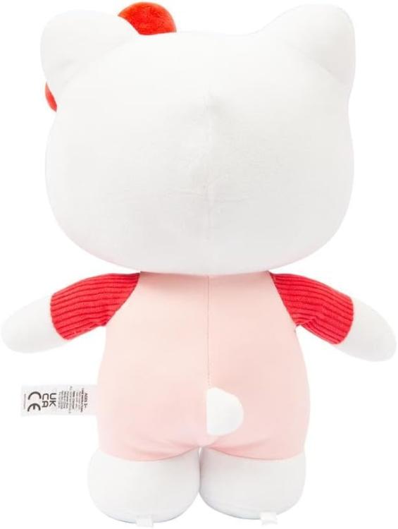 Peluche Hello Kitty Pink Cord T-Shirt 30Cm Pupazzo Morbido Da Collezione Plh1078