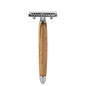 Fatip Safety Razor Wood Olive Handle Gentle Head\art42131
