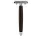 Fatip Safety Razor Wood Wenge Handle Gentle Head Art. 42132