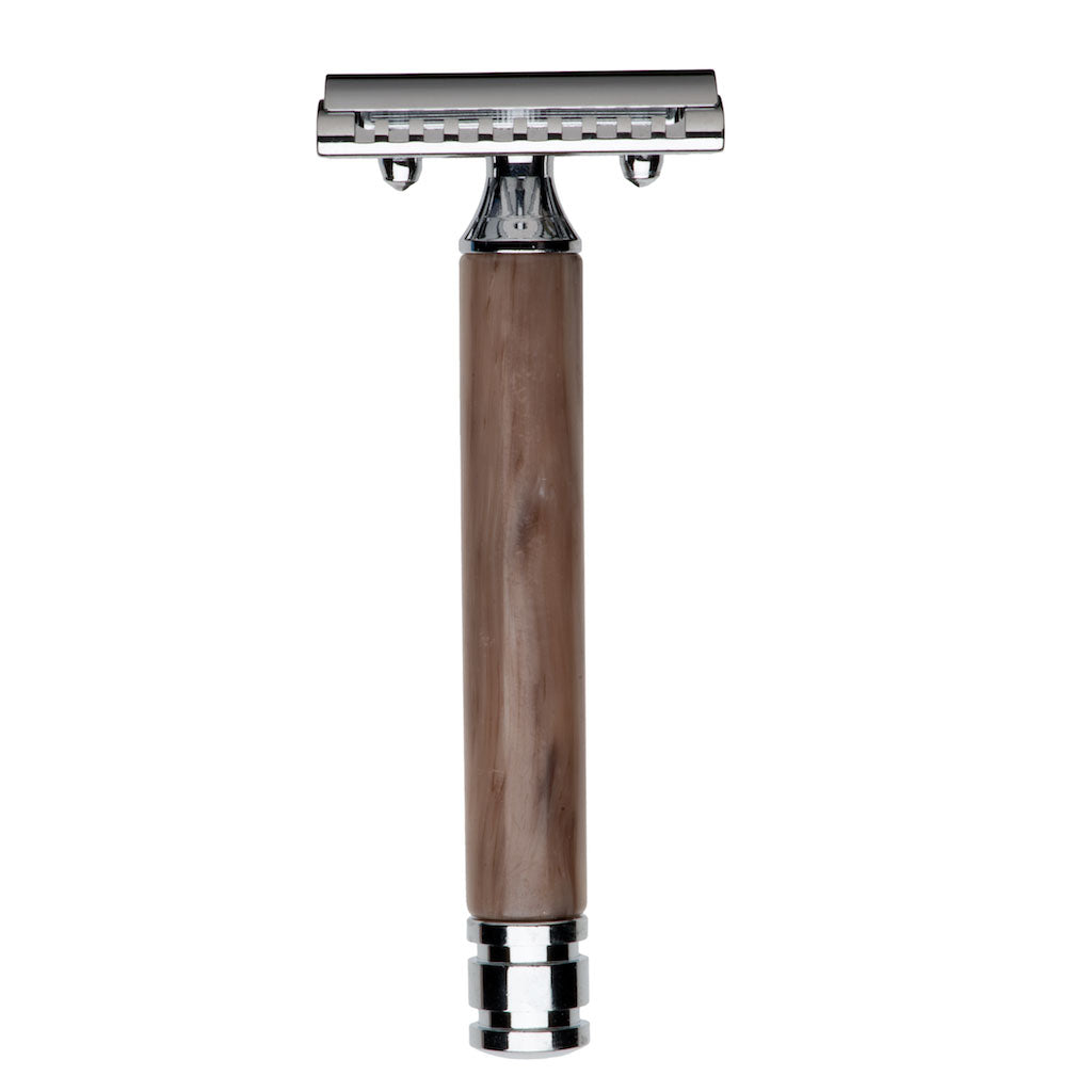 Fatip Rasierhobel Nobile Horn PC Horn-Effekt Sanfter Kopf\art42143