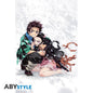 ABYSTYLE MAXI POSTER DEMON SLAYER: "TANJIRO & NEZUKO" KAMADO (GB EYE) 91.5x61cm