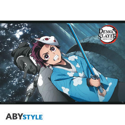 ABYSTYLE MAXI POSTER DEMON SLAYER: „TANJIRO & UROKODAKI“ (GB EYE) 91,5x61cm