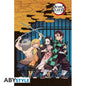 ABYSTYLE MAXI POSTER DEMON SLAYER: "GROUP" TANJIRO NEZUKO (GB EYE) 91.5x61cm