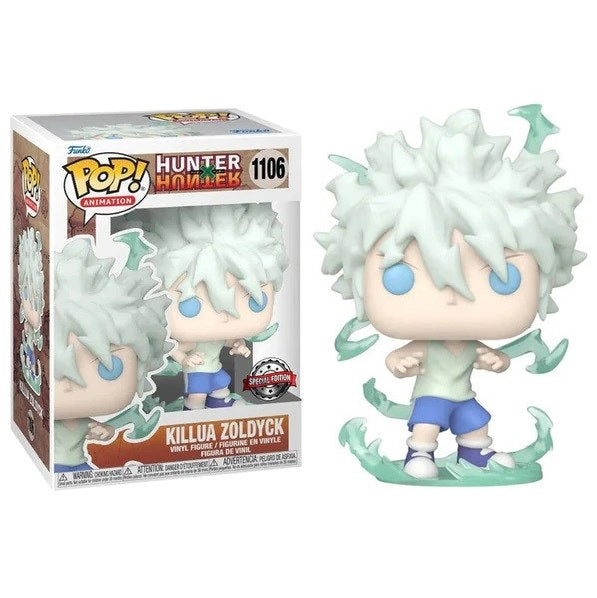 Funko Pop Hunter X Hunter – Killua Zoldyck Godspeed (1106) AAA Figur Exm Anime