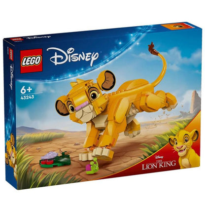 Lego - Disney König der Löwen 43243 (Simba) Der kleine König der Löwen – Figuren-Set 222 Teile 6+