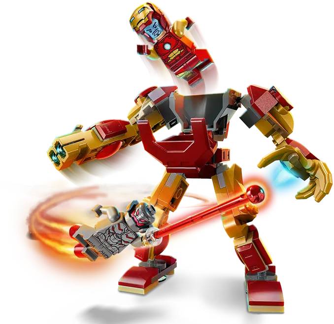 Lego - Marvel Avengers 76307 Iron Man Mech vs. Ultron - 6+ Bauspielzeug 101 Teile