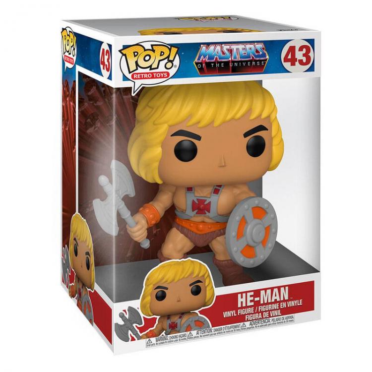 Funko Pop ! Retro Toys Masters Of The Universe -  He-Man (43) Vinyl Figure 25 Cm