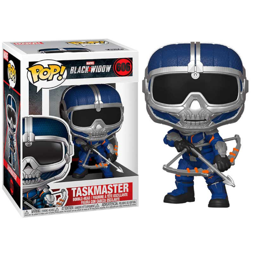 Funko Pop Marvel Black Widow 606 Taskmaster Vinylfigur Olga Kurylenko Statue