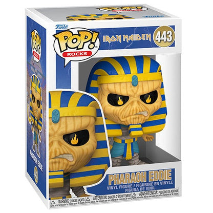 Funko Pop! Rocks - Iron Maiden (443) Pharaoh Eddie Vinylfigur 9 cm Sammlerstück