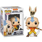 Funko Pop! Animation Avatar The Last Airbender (534) Aang W/Momo Vinyl Figure