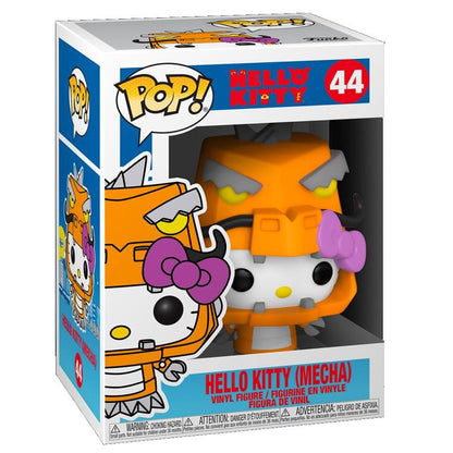 Funko Pop ! Hello Kitty - (44) Hello Kitty (Mecha) Sanrio Figure Hk 9Cm