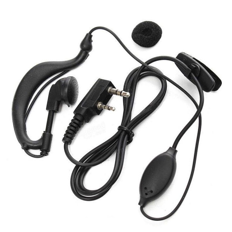 2 Pin Ohrhörer für Baofeng UV5R 888s 666s Tyt Funkgerät Walkie Talkie
