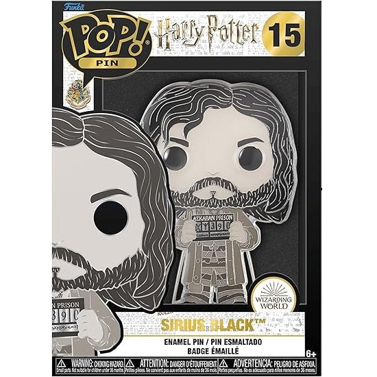 Funko Pop Pin ! Harry Potter – Wizarding World (15) Sirius Black Figur 9cm