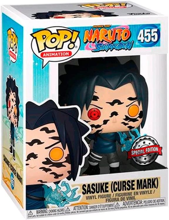 Funko Pop! Animation Naruto Shippuden – (455) Sasuke Fluchmal Special Edition