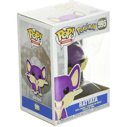 Funko Pop! Games Pokémon (856) Rattata – Maus Vinylfigur Rattata Vinyl Maus