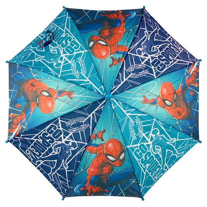 Ombrello Marvel Spiderman bambini classico con manico ufficiale 4571