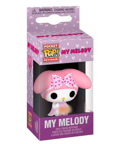 Funko Pop! Schlüssel Hello Kitty - My Melody (Spring Time) 4cm Schlüsselanhänger