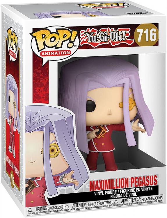 Funko Pop ! Animation - Yu-Gi-Oh - (716) Maximillion Pegasus Vinyl Figure 9Cm