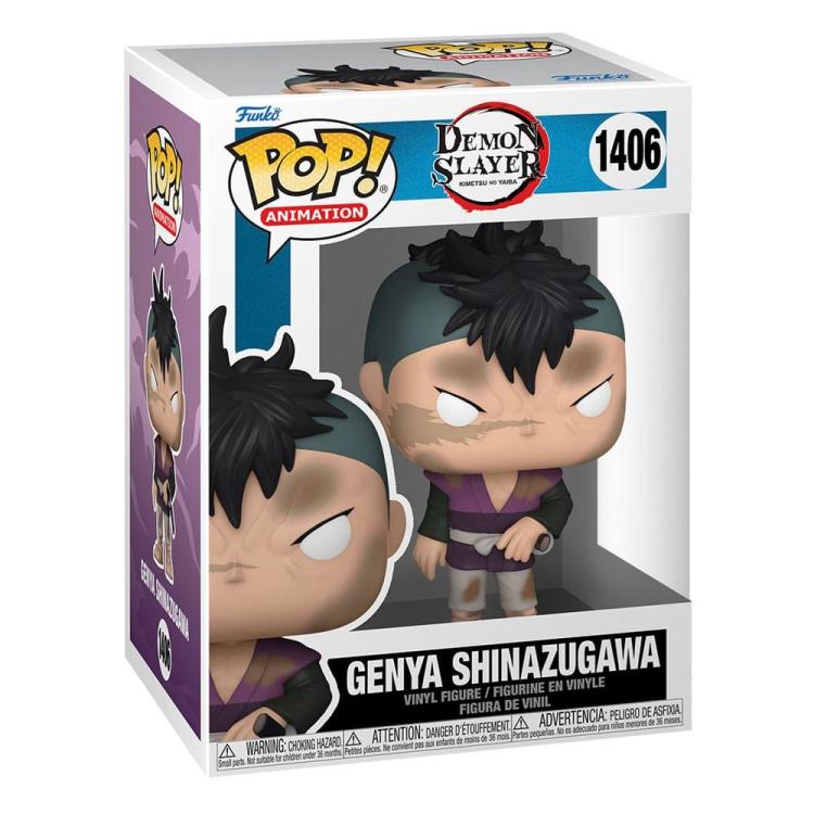 Funko Pop ! Animation Demon Slayer - 1406 Genya Shinazugawa Figure 9Cm Vinyl