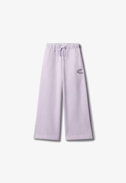 Calvin Klein pantalone sportivo da ragazza Widw Leg LVCKTJC36G VFJ orchidea