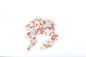 "Frou Frou" Drape Necklace White Flowers