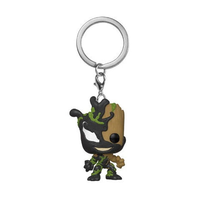 Funko Pop! Pocket Marvel Spider-Man Maximum Venom (Venomized Groot) Schlüsselanhänger