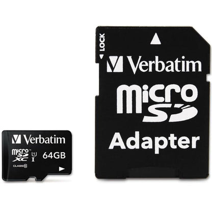 Verbatim Premium microSDHC Speicherkarte 64 GB Micro SD Speicherkarte/Adapter V10 Klasse 10