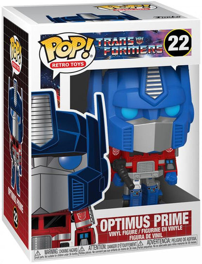 Funko Pop! Retro Toys Transformers – (22) Optimus Prime Figur Vinyl 9cm Neu