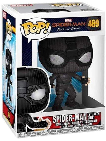 Funko Pop! Marvel Spider-Man Far From Home (469) Spider-Man Stealth Suit Figur